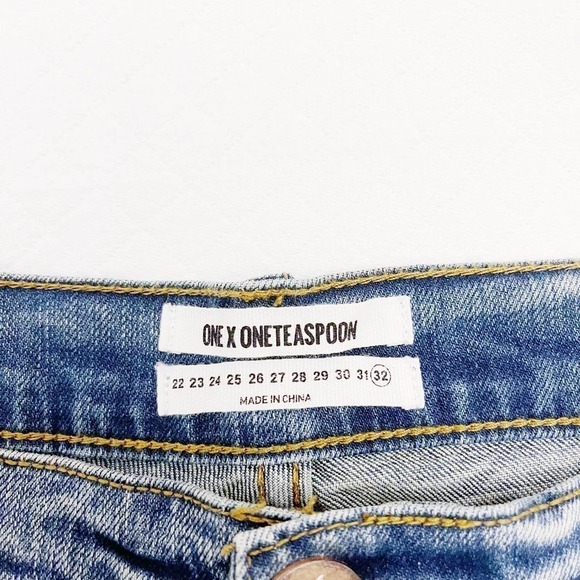 One by One Teaspoon Awesome Baggies Low Waist SZ32 - Picture 5 of 9